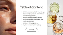 Load image into Gallery viewer, Individual Skincare Routine Digital Guide

